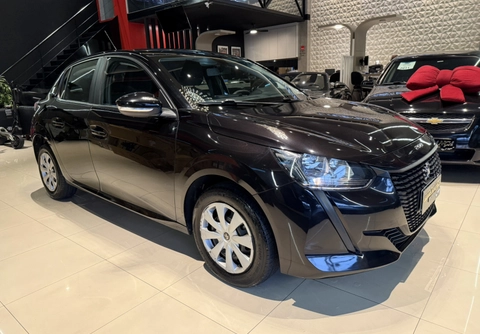 Peugeot 208 2022 Preto — foto 1 de 3