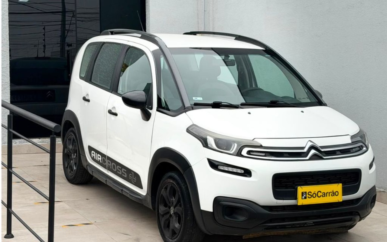 Citroën C3 Aircross Live 1.5 Flex 8V 5p Mec. na cor Branco em Curitiba / PR - 2969880