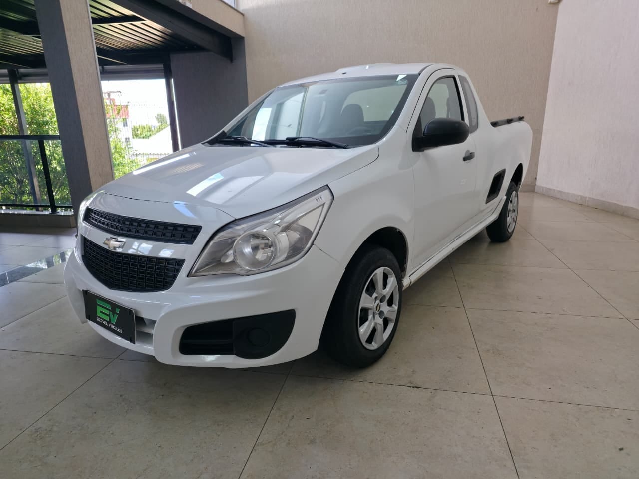 Chevrolet Montana LS 1.4 ECONOFLEX 8V 2p na cor Branco em Ponta Grossa / PR - 29740