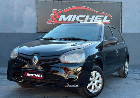 Renault Clio Hi-Flex 1.0 16V 3p 2015 Preto — foto 1 de 3