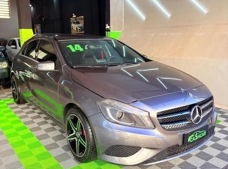 Mercedes-Benz A-200 1.6 TB/Flex Aut. 2014 Cinza — foto 1 de 3
