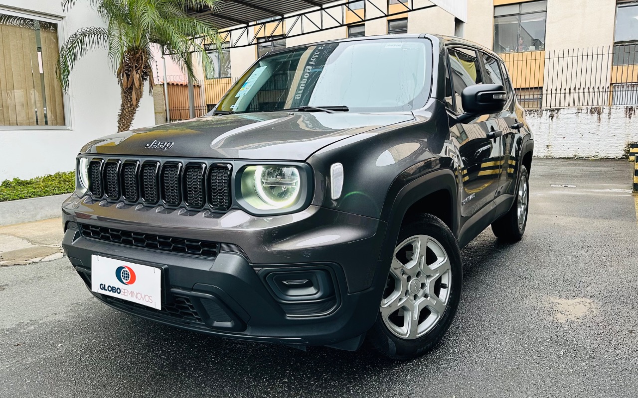 Jeep Renegade Sport T270 1.3 TB 4x2 Flex Aut. na cor Cinza em Curitiba / PR - 2991809