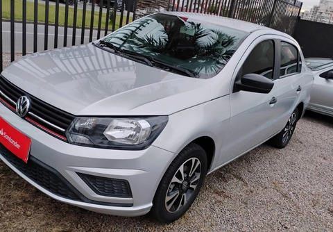 Volkswagen Voyage 1.6 MSI Flex 8V 4p 2020 Prata — foto 1 de 3