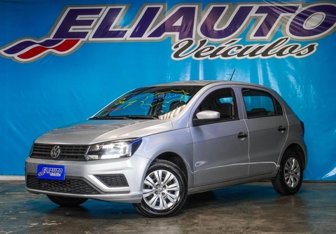 Volkswagen Gol 1.0 Flex 12V 5p 2023 Prata — foto 1 de 3