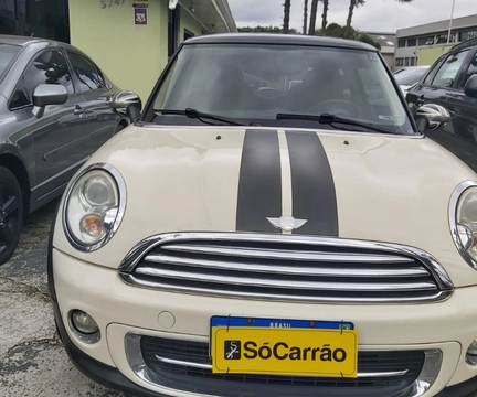 MINI COOPER 1.6 Aut. 2011 Bege — foto 1 de 3