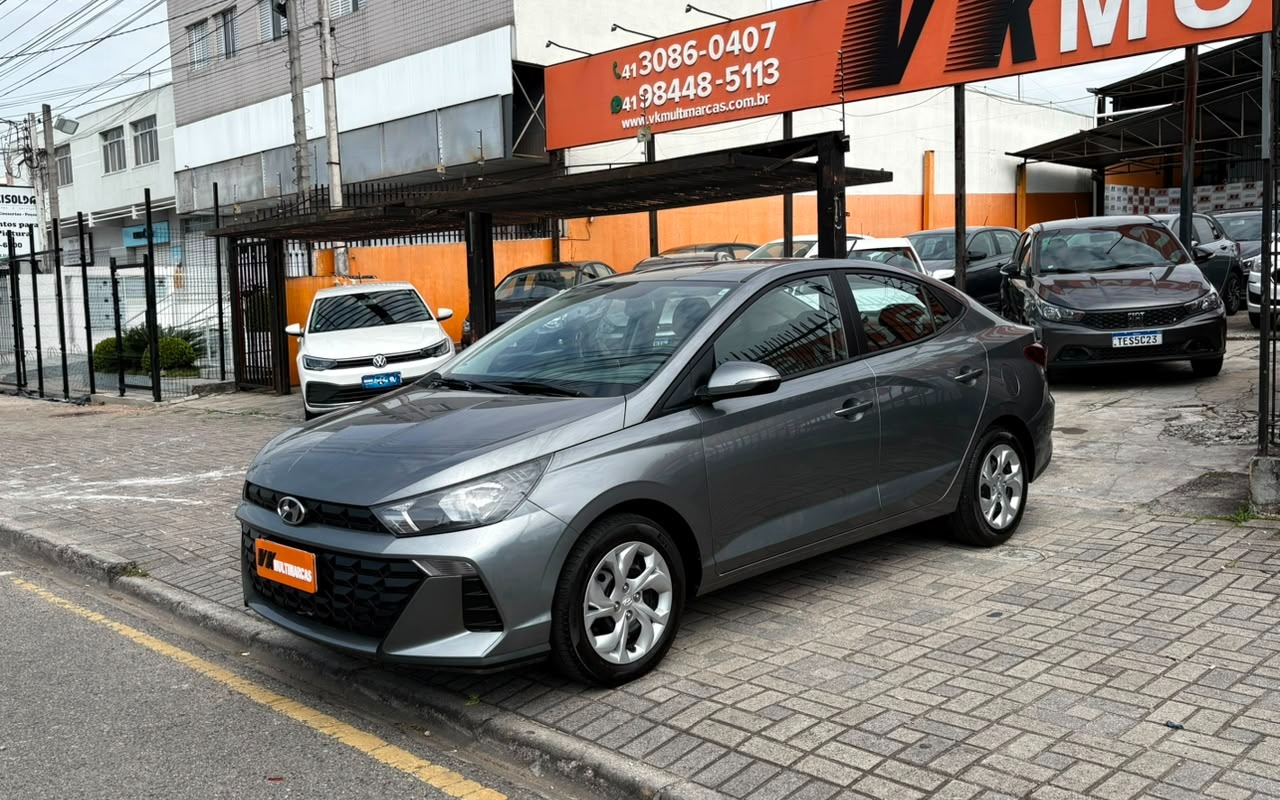 Hyundai HB20S Comfort 1.0 Flex 12V Mec. na cor Cinza em Curitiba / PR - 3037264