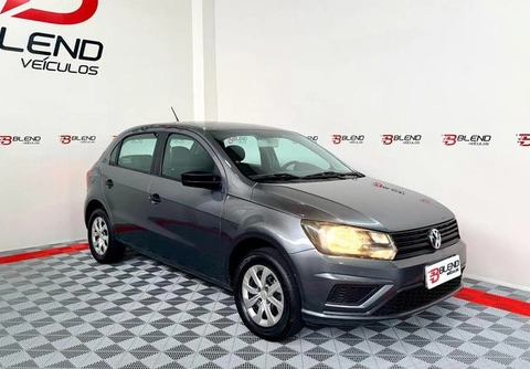 Volkswagen Gol 1.0 Flex 12V 5p 2021 Cinza — foto 1 de 3