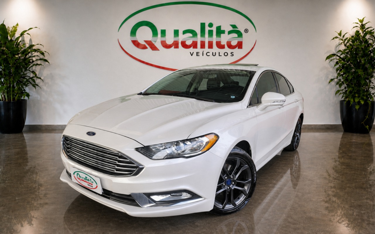 Ford Fusion 2018 Branco — foto 1 de 3