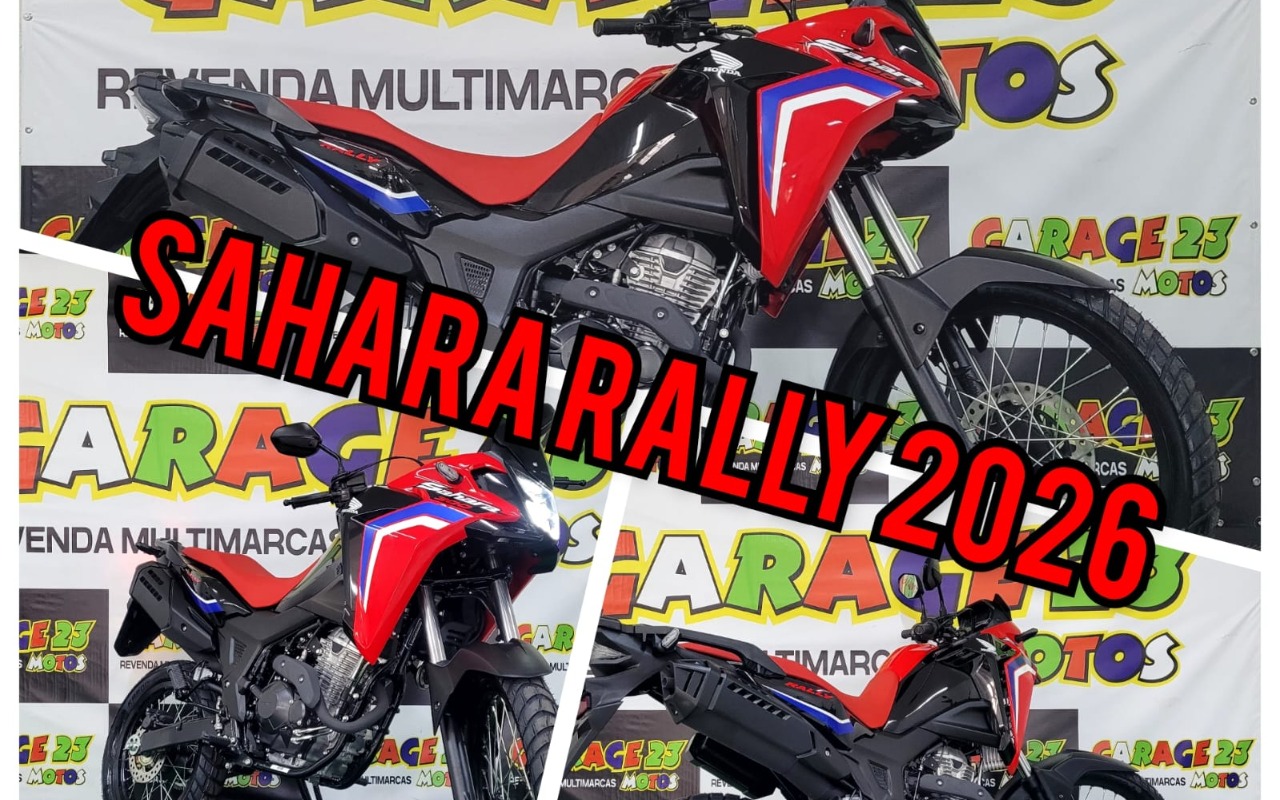 Honda SAHARA 300 RALLY ABS FLEX 2026 Vermelho — foto 1 de 3