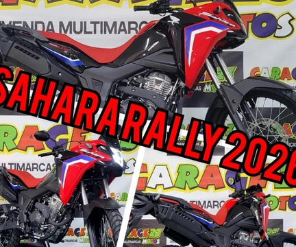 Honda SAHARA 300 RALLY ABS FLEX 2026 Vermelho — foto 1 de 3