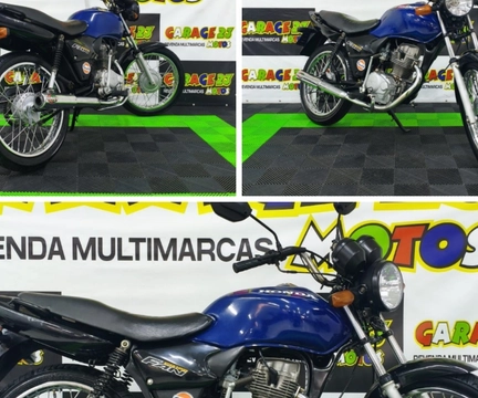 Honda CG 125 FAN / FAN KS / 125 i FAN 2005 Azul — foto 1 de 3