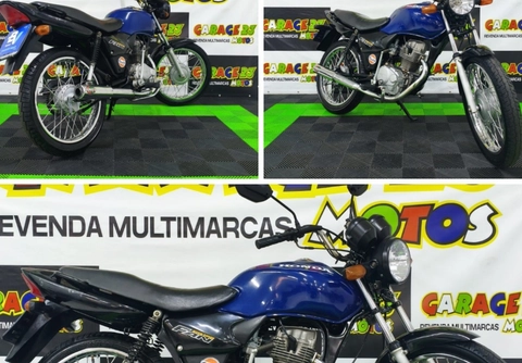 Honda CG 125 FAN / FAN KS / 125 i FAN 2005 Azul — foto 1 de 3
