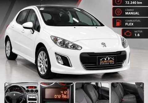 Peugeot 308 2015 Branco — foto 1 de 3