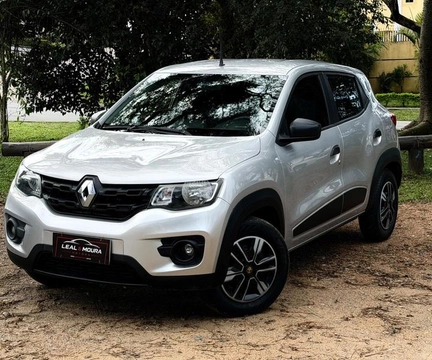 Renault Kwid 2021 Prata — foto 1 de 3