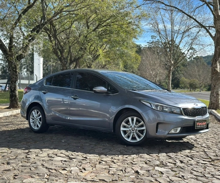Kia Cerato 1.6 16V Aut. 2018 Cinza — foto 1 de 3