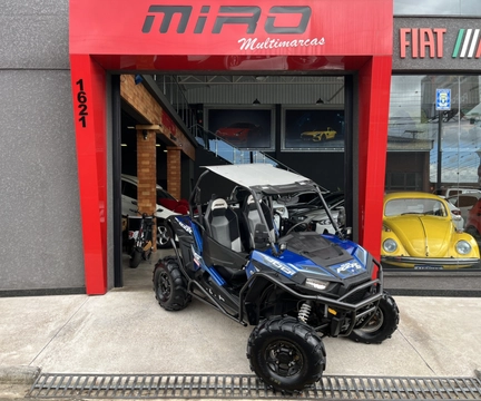Polaris RZR S 900 EPS 4x4 (UTV) 2016 Azul — foto 1 de 3