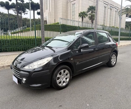 Peugeot 307 2009 Preto — foto 1 de 3