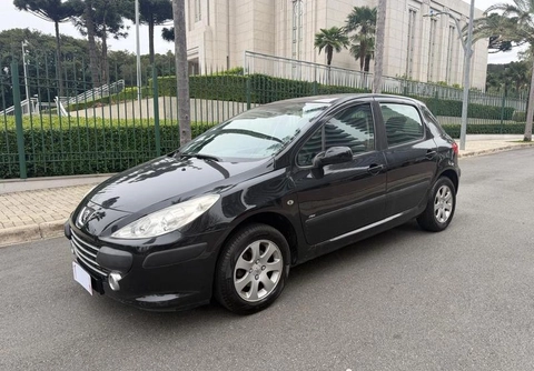 Peugeot 307 2009 Preto — foto 1 de 3