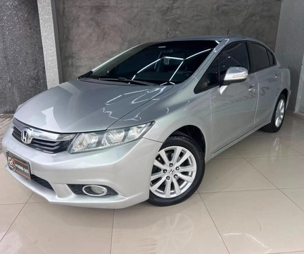 Honda Civic 2014 Prata — foto 1 de 3