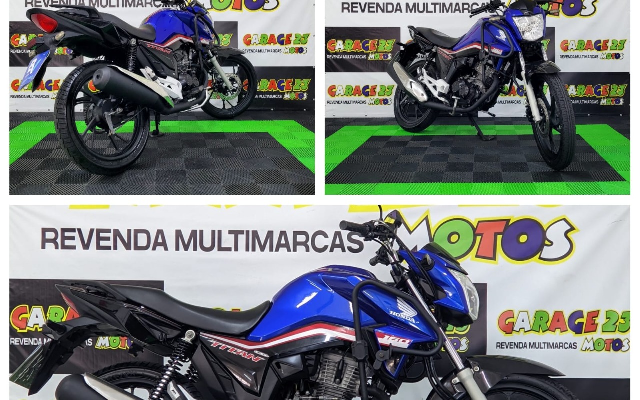Honda CG 160 TITAN S Flex 2020 Azul — foto 1 de 3