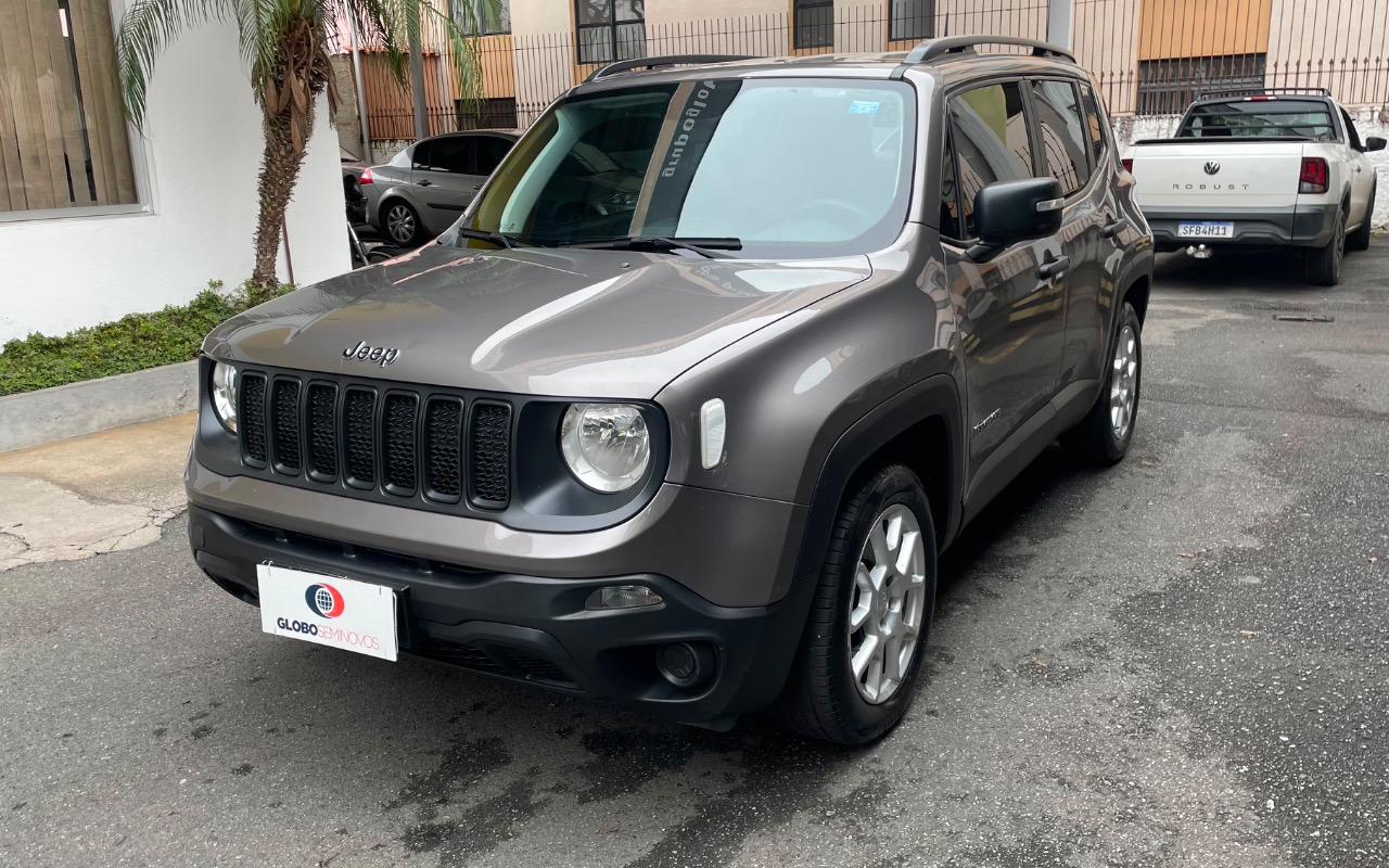 Jeep Renegade 2020 Cinza — foto 1 de 3
