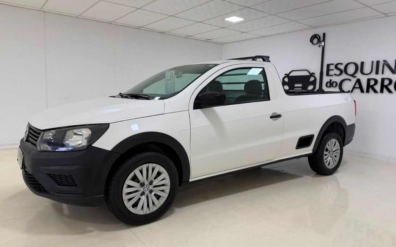 Volkswagen Saveiro 2023 Branco — foto 1 de 3