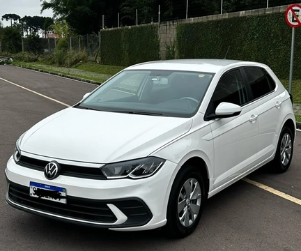 Volkswagen Polo 1.0 MPI Flex 12V 5p 2023 Branco — foto 1 de 3