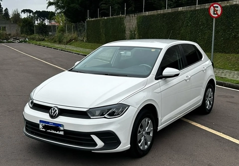 Volkswagen Polo 1.0 MPI Flex 12V 5p 2023 Branco — foto 1 de 3