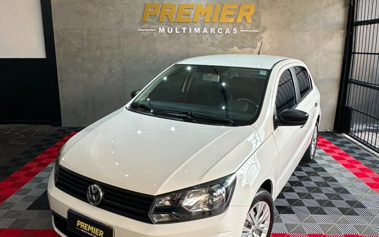Volkswagen Gol 1.6 MSI Flex 8V 5p 2021 Branco — foto 1 de 3