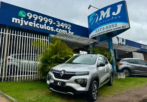 Renault Kwid 2024 Prata — foto 1 de 3