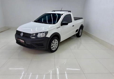 Volkswagen Saveiro 2021 Branco — foto 1 de 3