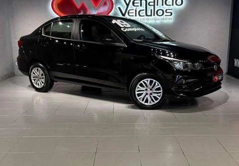 Fiat Cronos DRIVE 1.3 8V Flex 2019 Preto — foto 1 de 3