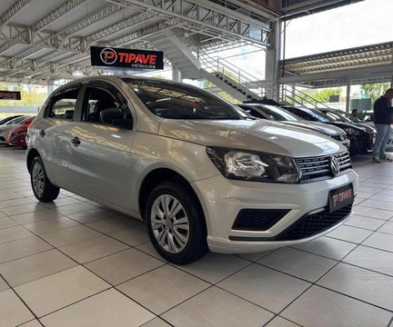 Volkswagen Gol 1.0 Flex 12V 5p 2021 Prata — foto 1 de 3