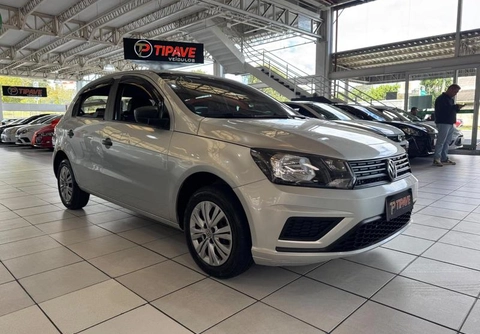 Volkswagen Gol 1.0 Flex 12V 5p 2021 Prata — foto 1 de 3