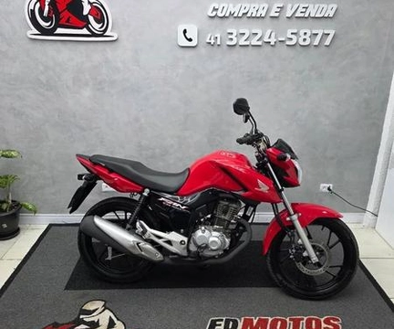 Honda CG 160 FAN ESDi FLEXONE 2023 Vermelho — foto 1 de 3