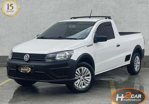 Volkswagen Saveiro 2019 Branco — foto 1 de 3