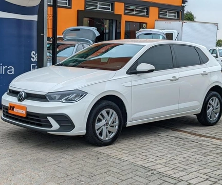 Volkswagen Polo 1.0 TSI Flex 12V 5p 2024 Branco — foto 1 de 3
