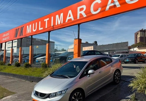 Honda Civic 2016 Prata — foto 1 de 3