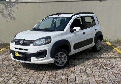 Fiat Uno WAY 1.0 Flex 6V 5p 2020 Branco — foto 1 de 3