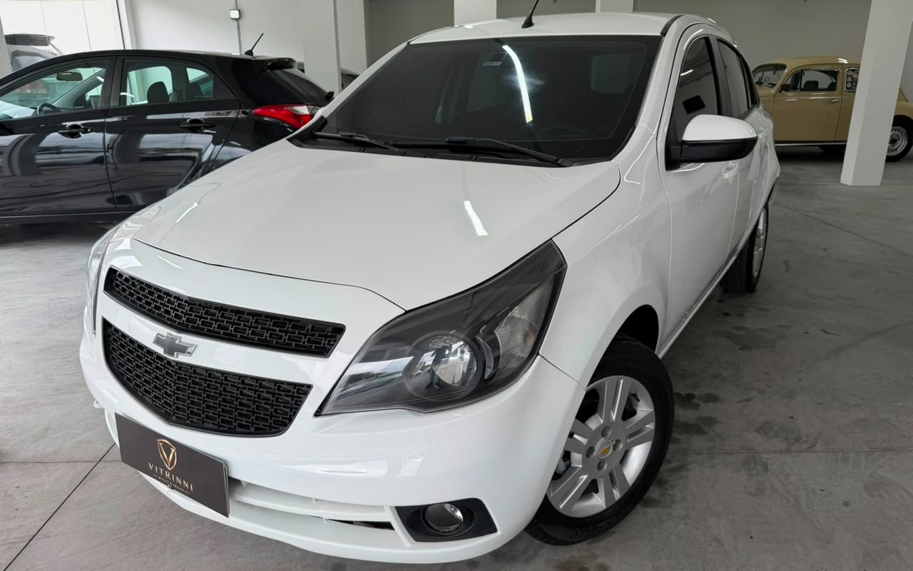 Chevrolet Agile 2014 Branco — foto 1 de 3