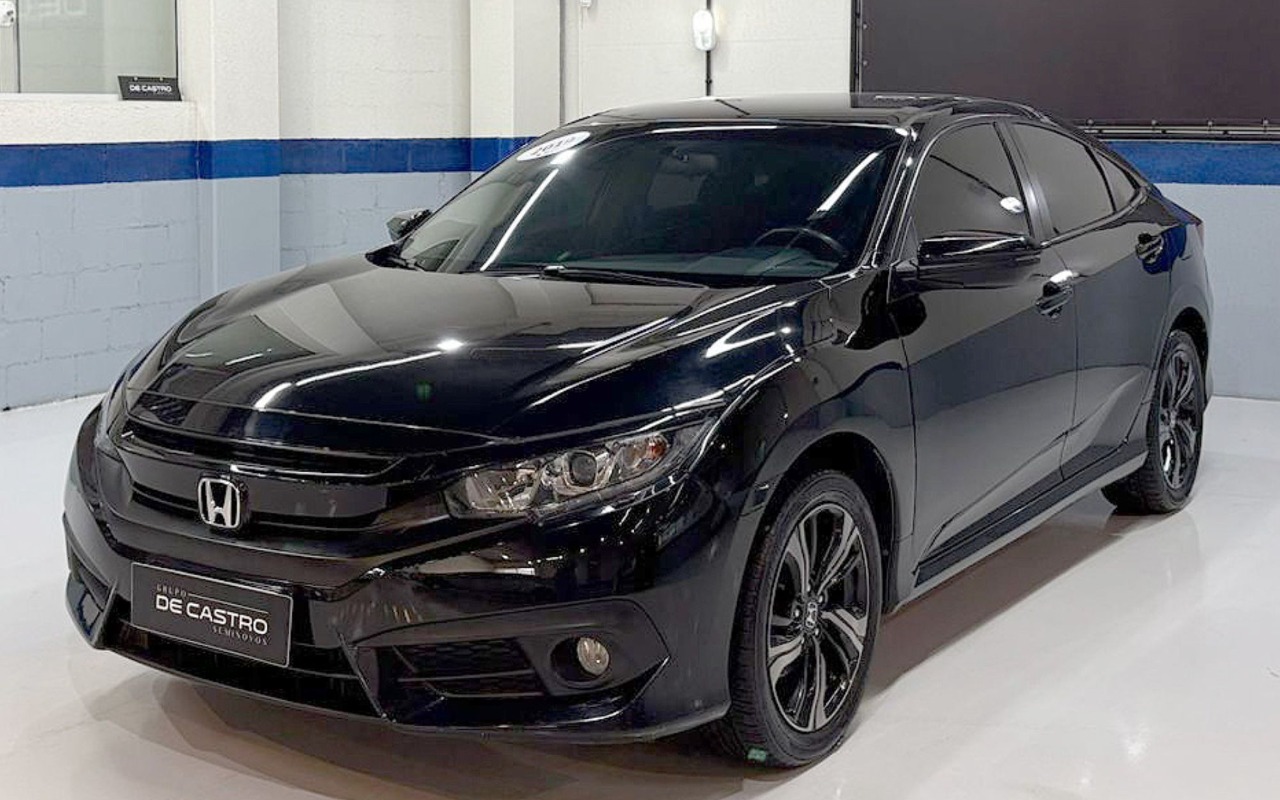 Honda Civic 2019 Preto — foto 1 de 3