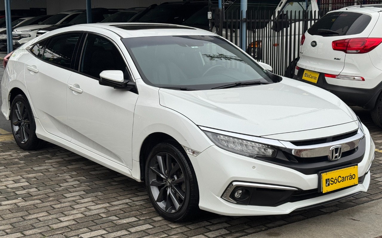 Honda Civic 2020 Branco — foto 1 de 3