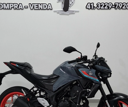 YAMAHA MT-03 321/ABS 2023 Cinza — foto 1 de 3
