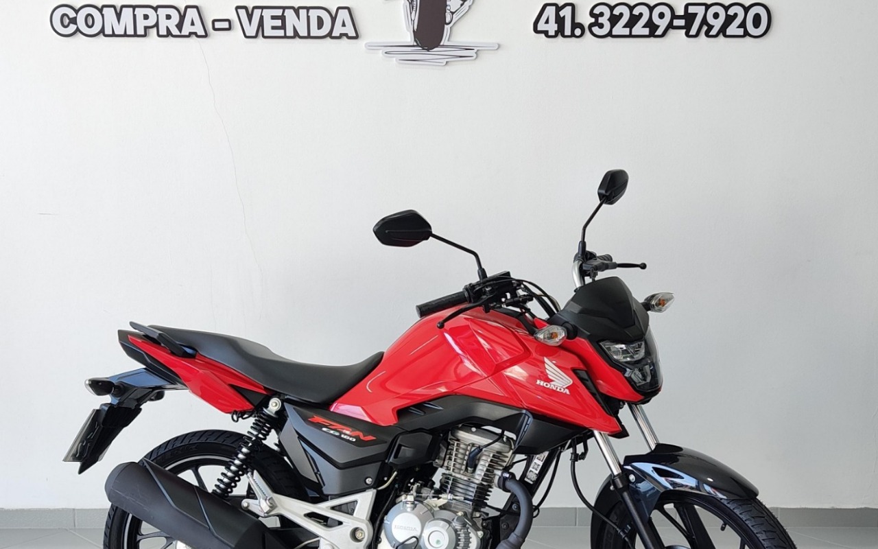 Honda CG 160 FAN Flex 2025 Vermelho — foto 1 de 3