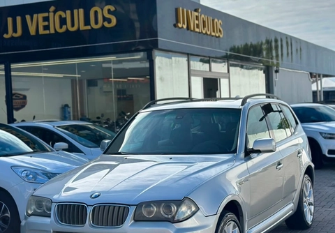 Bmw X3 Sport 3.0 24V 231cv 2008 Prata — foto 1 de 3