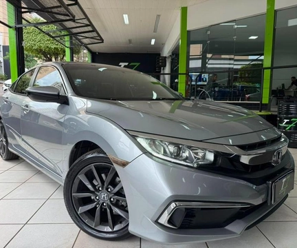 Honda Civic 2021 Prata — foto 1 de 3