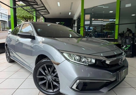 Honda Civic 2021 Prata — foto 1 de 3