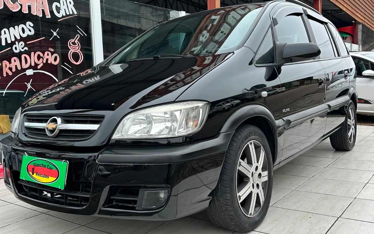 Chevrolet Zafira 2012 Preto — foto 1 de 3