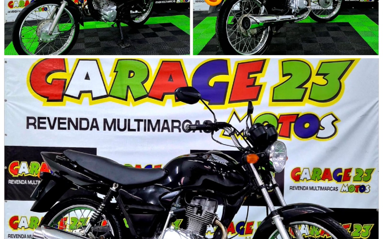 Honda CG 125 FAN ES 2009 Preto — foto 1 de 3