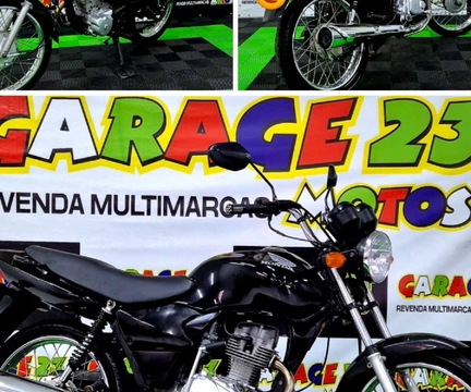 Honda CG 125 FAN ES 2009 Preto — foto 1 de 3